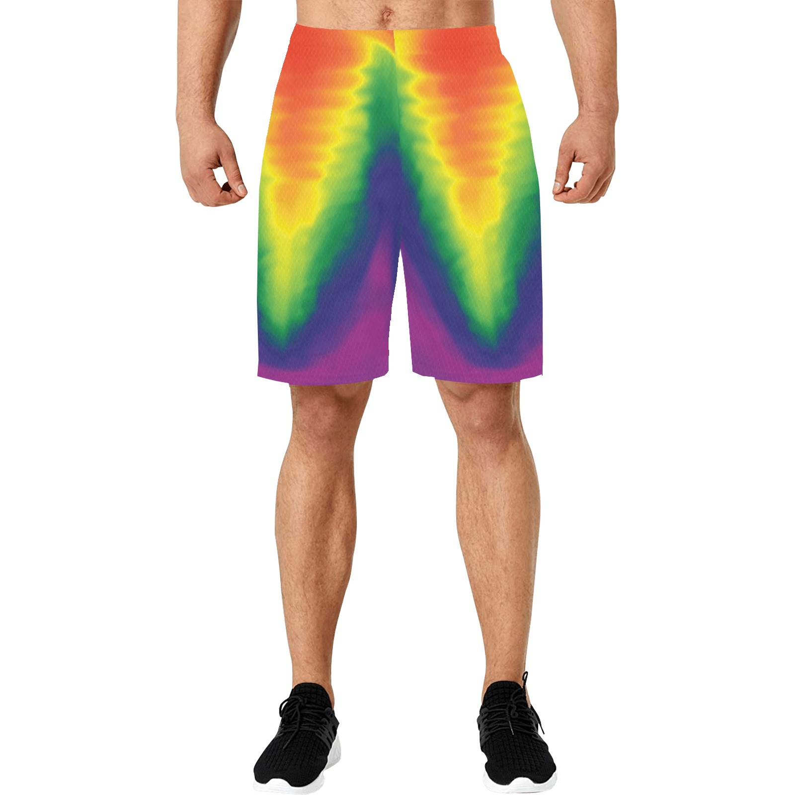 Refactor rainbow All Over Print Basketball Shorts