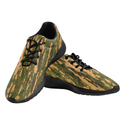 Bark Trunk Tree Camouflage Women's Athletic Shoes (Model 0200)