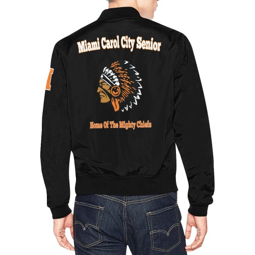 Carol City Jackets Style 2 All Over Print Bomber Jacket for Men (Model H19)