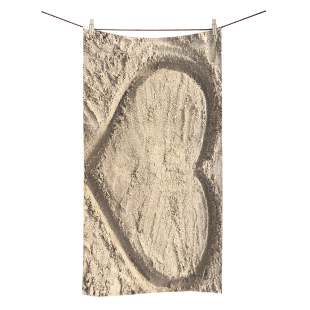 Love in the Sand Collection Bath Towel 30"x56"