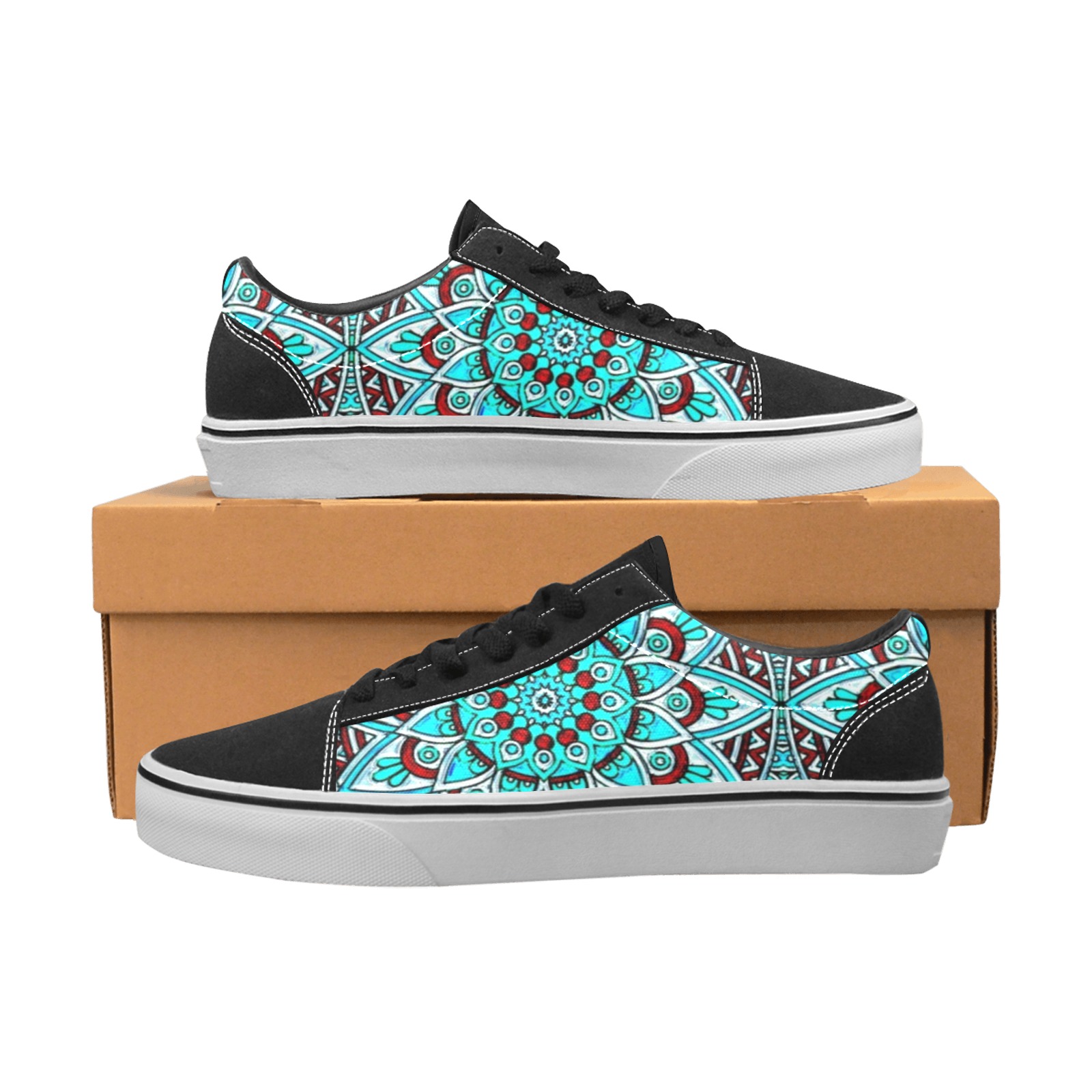 46 Women's Low Top Skateboarding Shoes (Model E001-2)