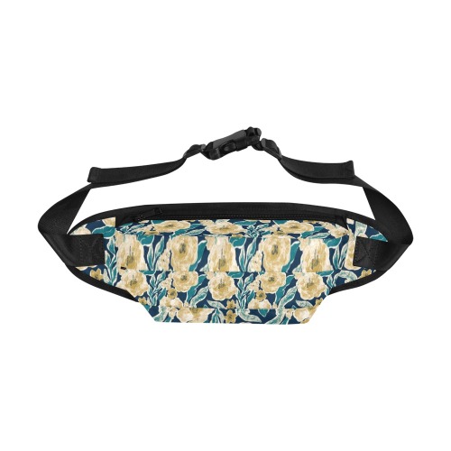 Painted Flowers Fanny Pack/Large (Model 1676)