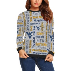 TERS All Over Print Crewneck Sweatshirt for Women (Model H18)