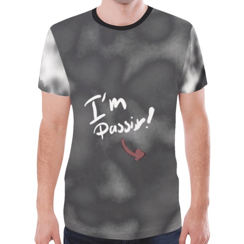 ppasiv-- New All Over Print T-shirt for Men (Model T45)