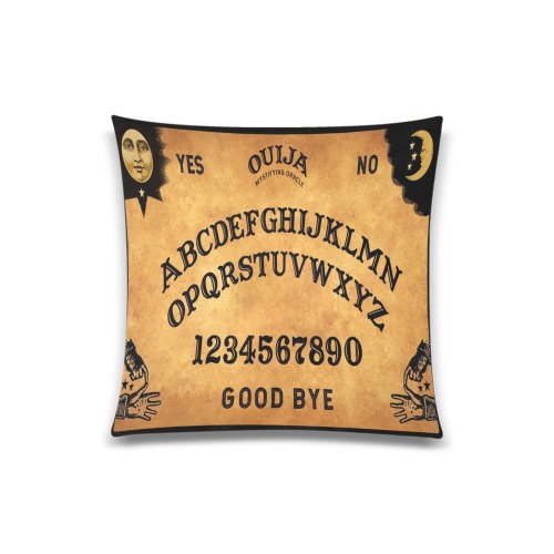 Ouija Board Custom Zippered Pillow Case 20"x20"(Twin Sides)