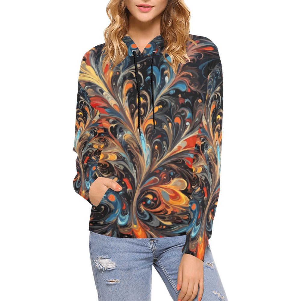 Fancy Bustle Hoodie for Women (USA Size)