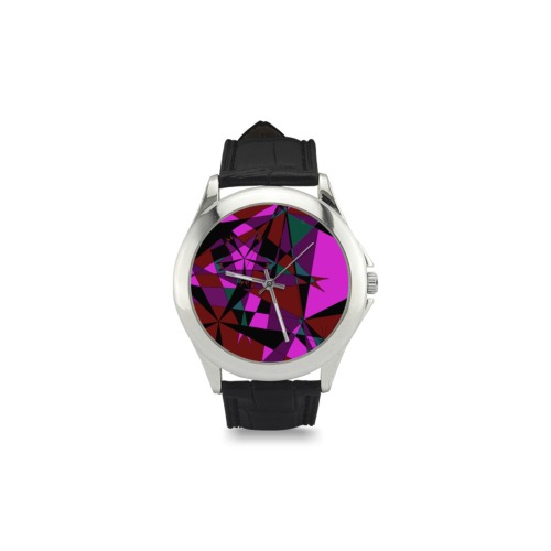 Abstract #13 2020 Women's Classic Leather Strap Watch(Model 203)
