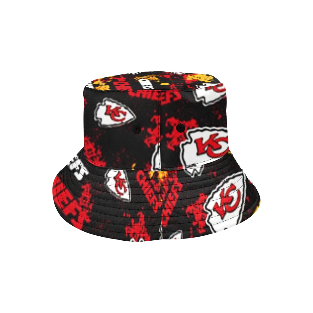 KC CHIEFS 1 All Over Print Bucket Hat for Men