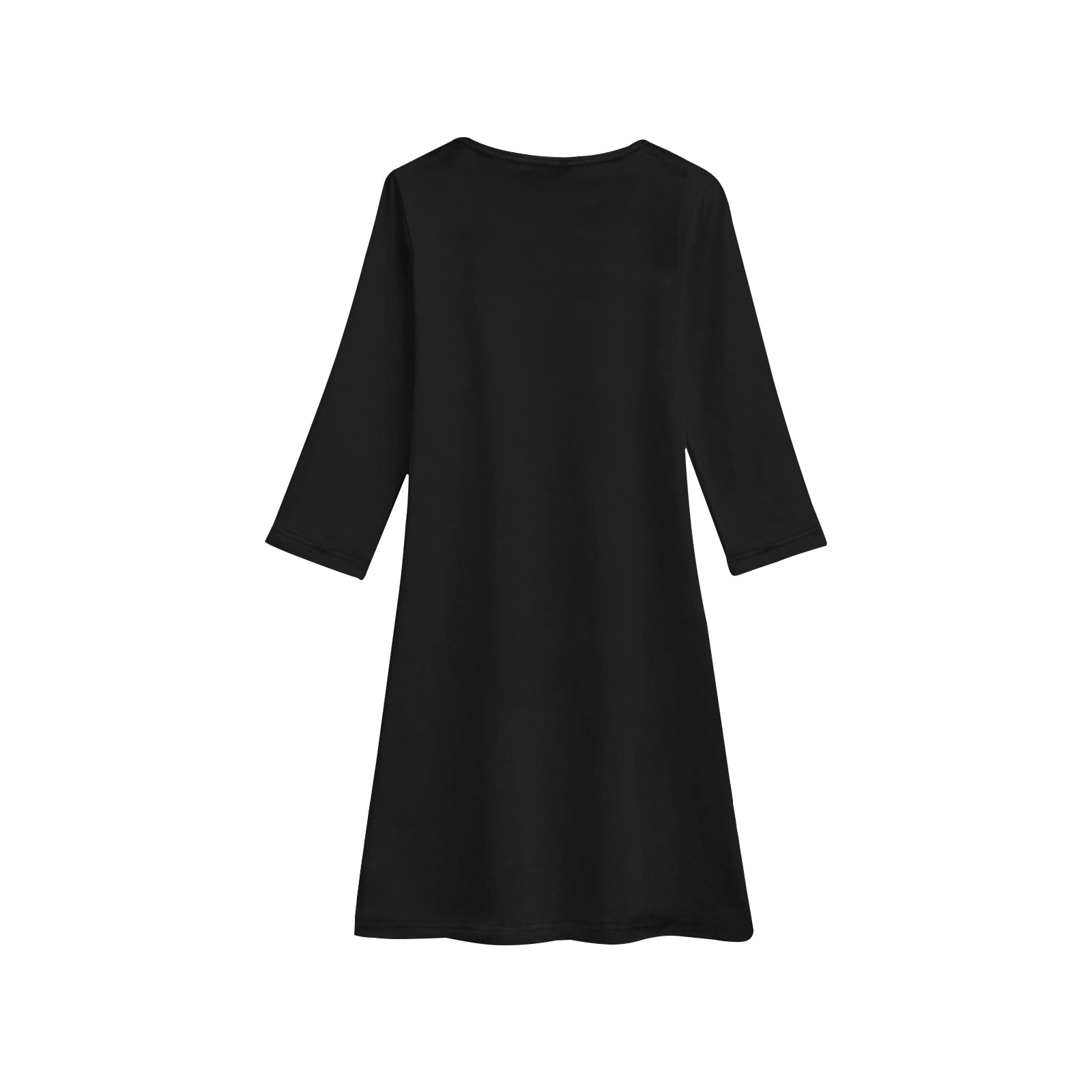 Foxy Roxy Black Girls' Long Sleeve Dress (Model D59)