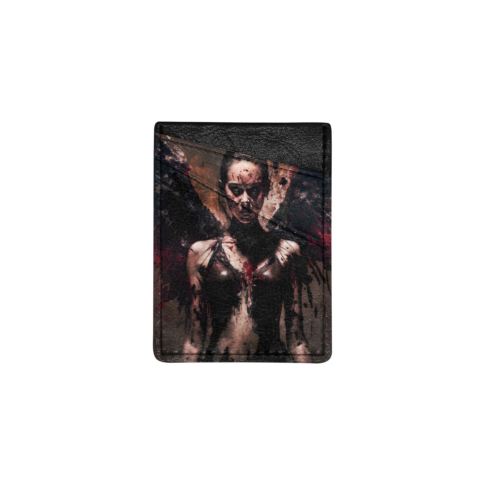 Angel of death Cell Phone Card Holder