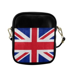 Union Jack - Brit Flag Sling Bag (Model 1627)