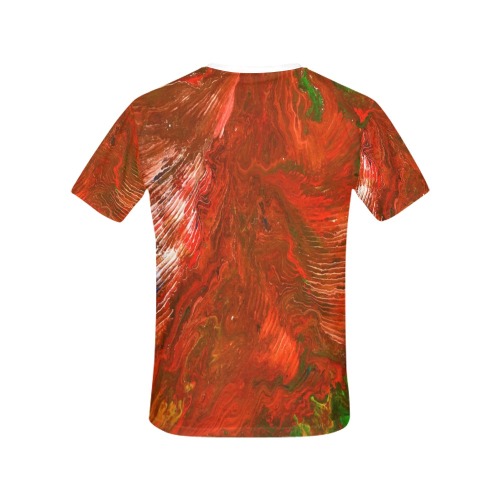 fire goddess All Over Print T-Shirt for Women (USA Size) (Model T40)