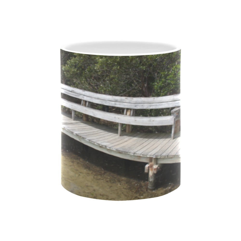 Merimbula Boardwalk - Photo 6 MB2022.06 - 11oz mug Custom White Mug (11OZ)