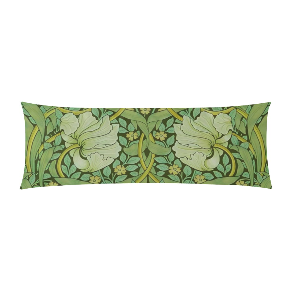 William Morris - Pimpernel Custom Zippered Pillow Case 21"x60"(Two Sides)