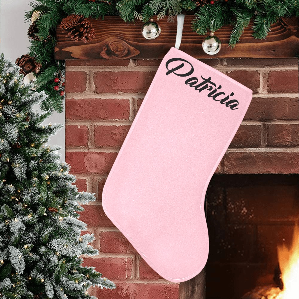 Patricia stocking Christmas Stocking (Without Folded Top)