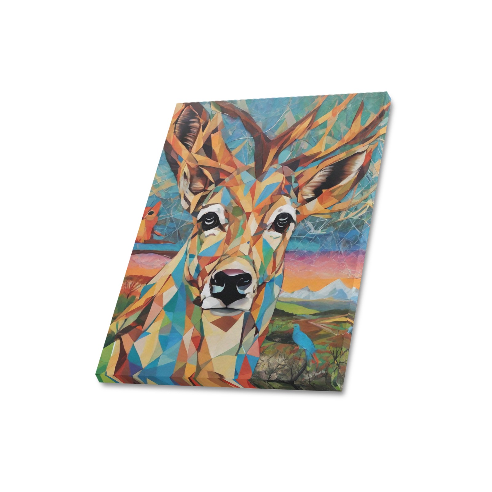 Deer Upgraded Canvas Print 16"x20"