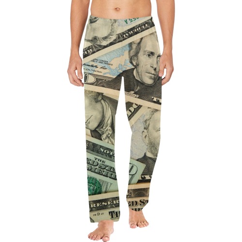 US PAPER CURRENCY Men's Pajama Trousers