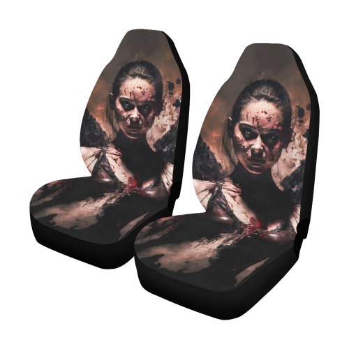 graphicmystical_dynamic_battle_pose_beautiful_female_Fallen_Ang_3c660d11-2137-43c9-9a13-23e8687510fd Car Seat Covers (Set of 2)