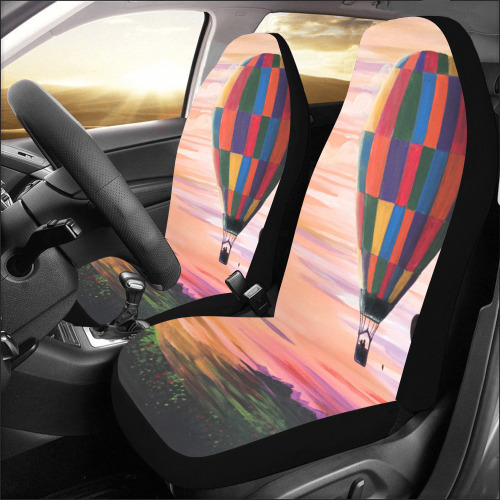 Hot Air Journey Car Seat Covers (Set of 2)