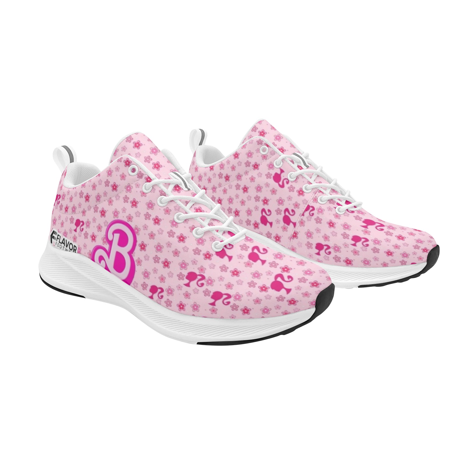 Rosy Pink Running Shoe Collection 01 Women's Alpha Running Shoes (Model 10093)