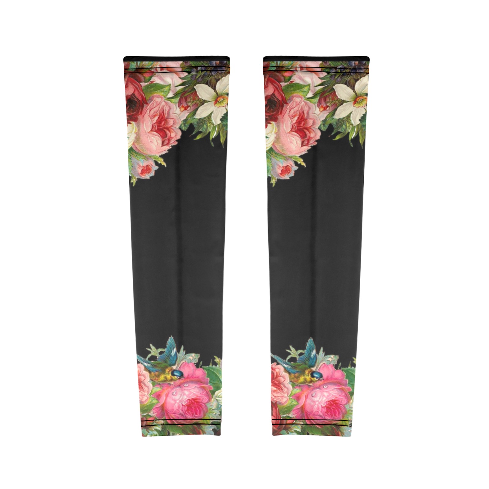 Vintage Roses Arm Sleeves (Set of Two with Different Printings)