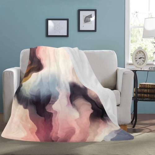 Digital liquid painting 23 Ultra-Soft Micro Fleece Blanket 60"x80"