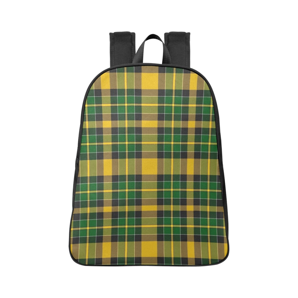 BRANDON MANITOBA TARTAN Fabric School Backpack (Model 1682) (Large)