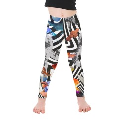 POINT OF ENTRY 2 Kid's Ankle Length Leggings (Model L06)