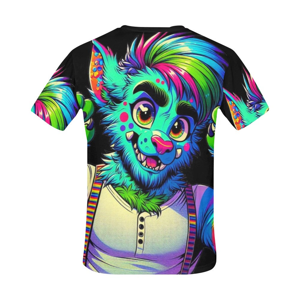 Furry by Fetisgworld All Over Print T-Shirt for Men (USA Size) (Model T40)