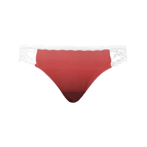 orn red w Women's Lace Panty (Model L41)