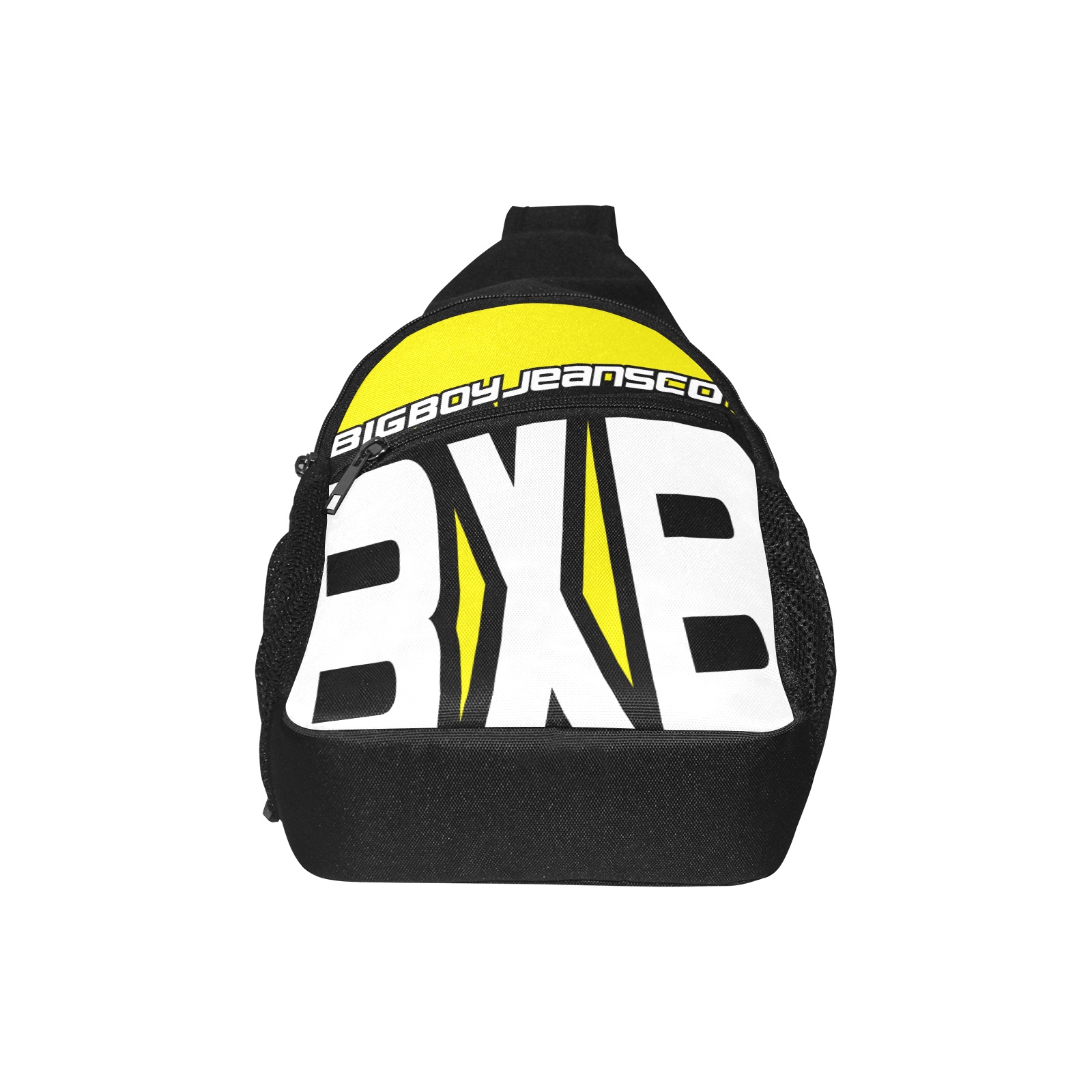 BXB BAG YELLOW Chest Bag-Front Printing (Model 1719)