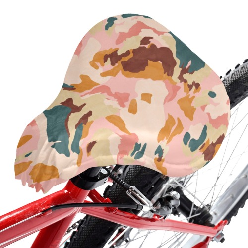 Desert colors in brush strokes Waterproof Bicycle Seat Cover