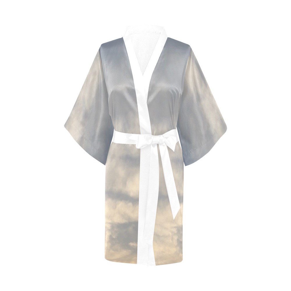 Rippled Cloud Collection Kimono Robe