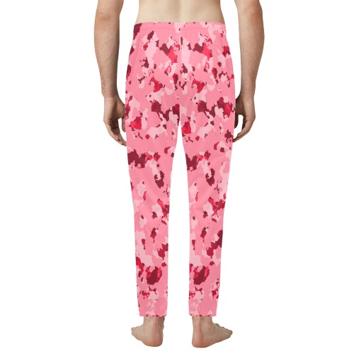 New Project (2) (5) Men's Jogger Pajama Pants (Model L64)