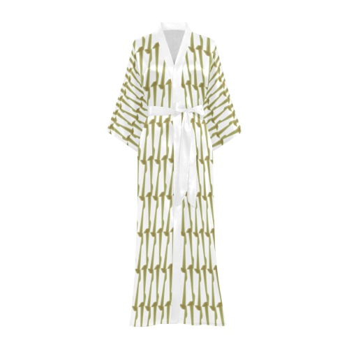 leaf & bone style white & beige