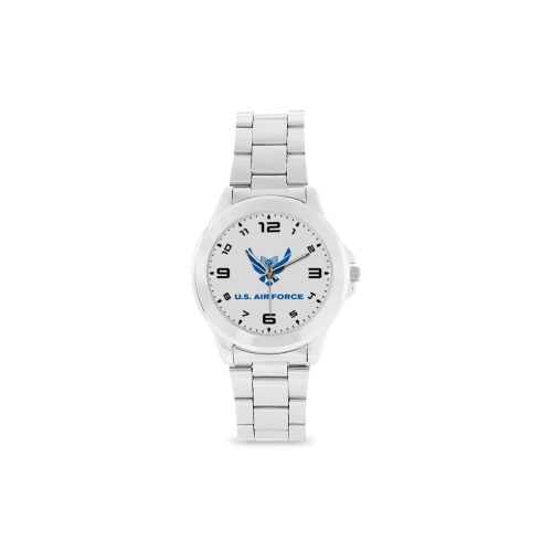 USAF Staff Sergeant Unisex Stainless Steel Watch(Model 103)