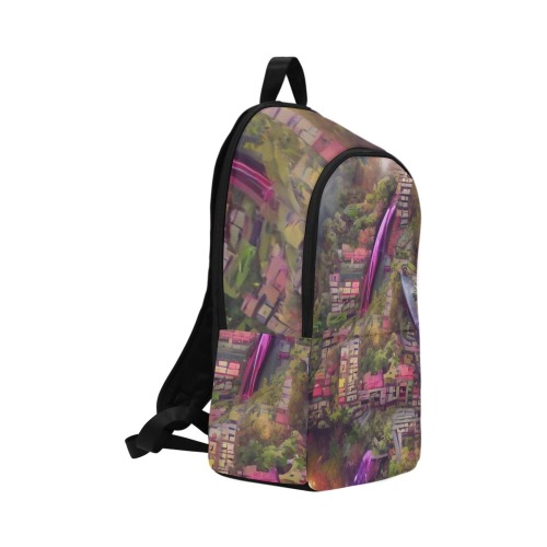 Imagination 019 Fabric Backpack for Adult (Model 1659)