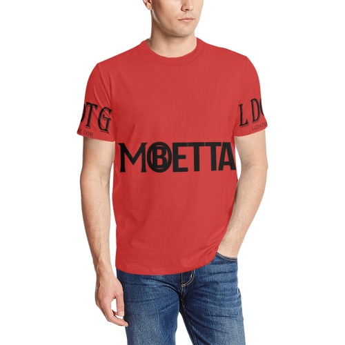 MoBetta Men's All Over Print T-Shirt (Random Design Neck) (Model T63)