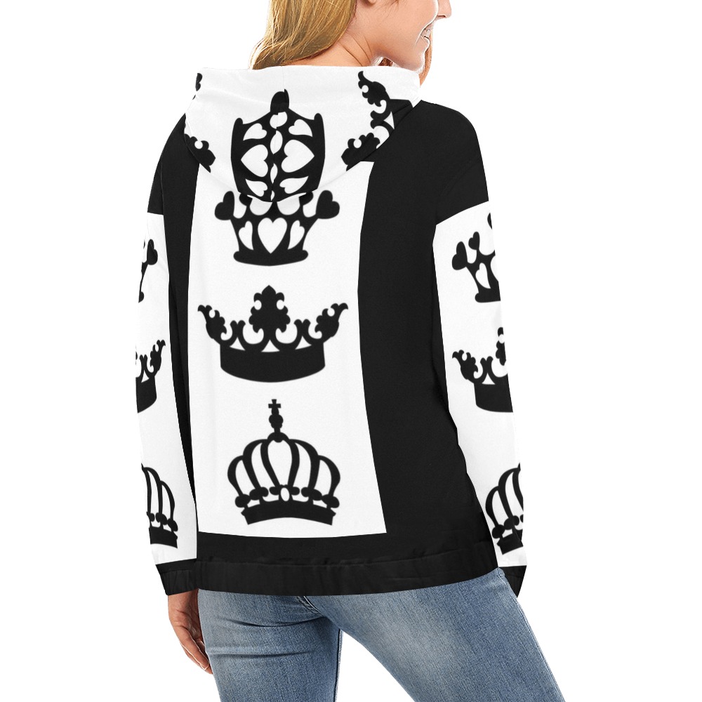 Integrity All Over Print Hoodie for Women (USA Size) (Model H13)