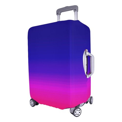 blue and pink Luggage Cover/Large 26"-28"