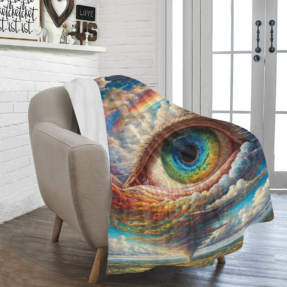 Eye Of The Storm Ultra-Soft Micro Fleece Blanket 43"x56"