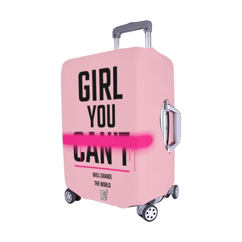Luggage - Girl Luggage Cover/Medium 22"-25"
