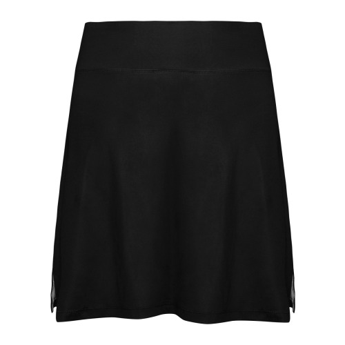 Black Women's Athletic Skirt (Model D64)