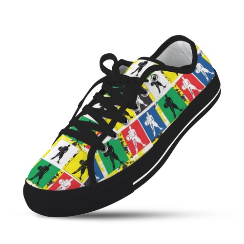 Aziatic all over print Women Shoe GRB 1
