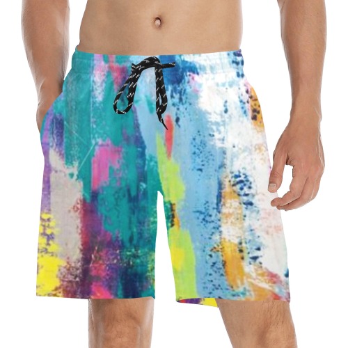 BB GGB778 Men's Mid-Length Beach Shorts (Model L51)