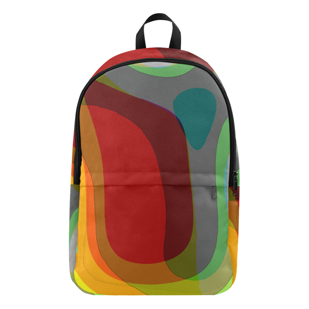 Colorful Abstract 118 Fabric Backpack for Adult (Model 1659)