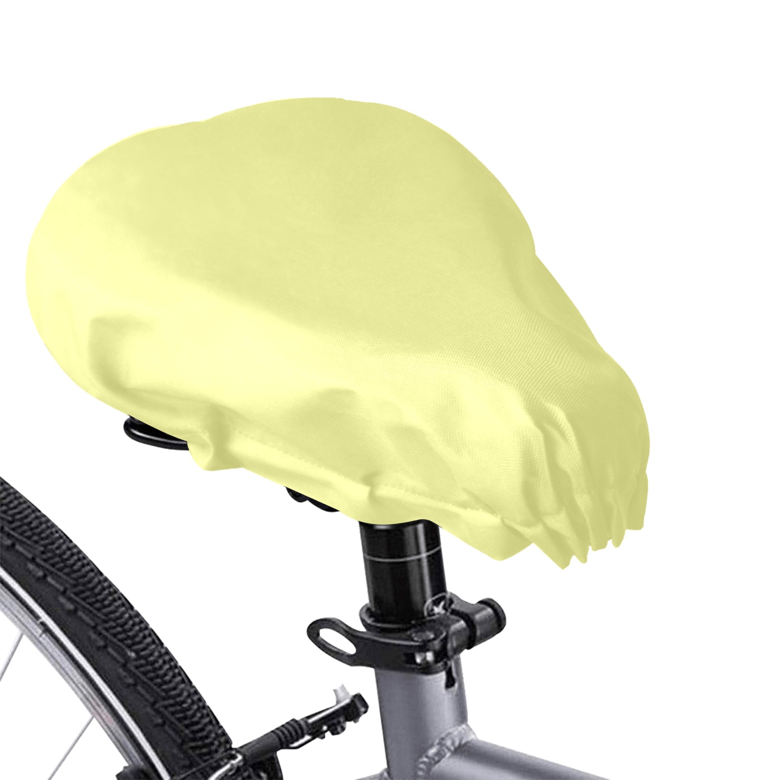 color canary yellow Waterproof Bicycle Seat Cover