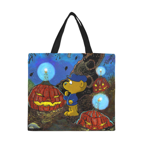 Ferald and The Rotten Pumpkins All Over Print Canvas Tote Bag/Large (Model 1699)