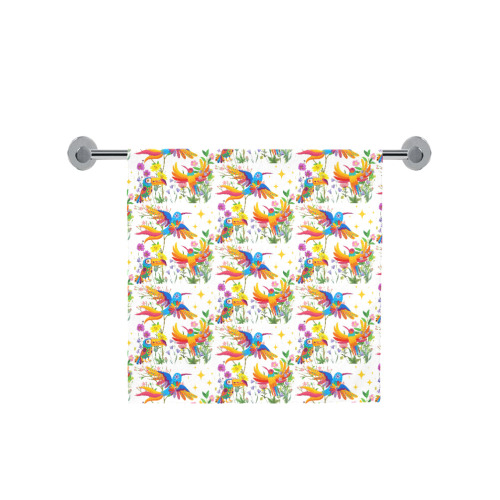 Birds of Paradise Design Bath Towel 30"x56"