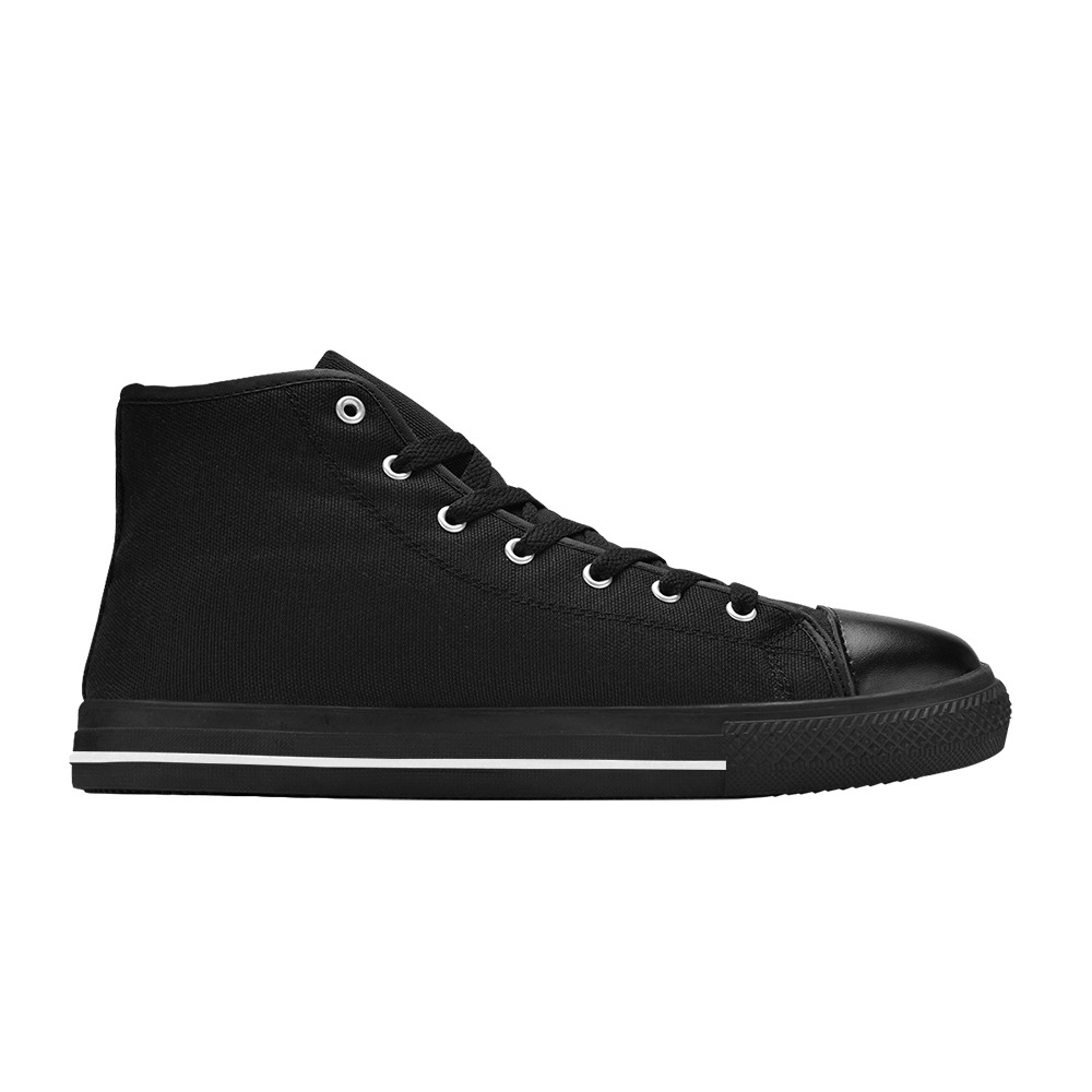 1 Women's Classic High Top Canvas Shoes (Model 017)